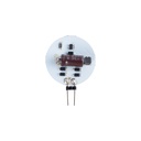 LED G4 bi-pin round flat bulb - 12V AC/DC - 2.5W