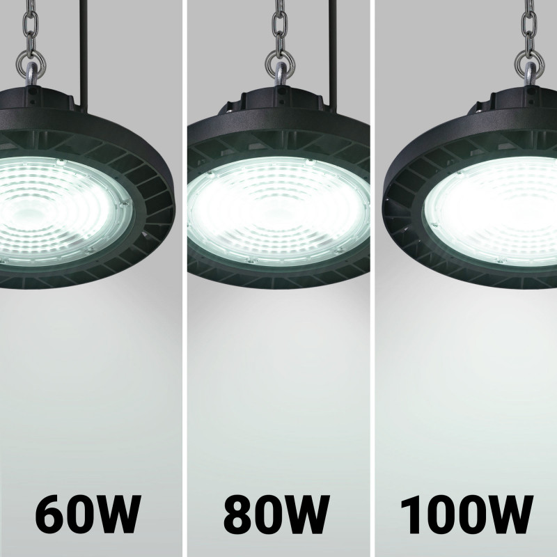 LED High Bay Light - 100W - PHILIPS Lumileds - LIFUD Driver - 5000K - IP65 - 5 years warranty
