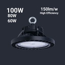 LED High Bay Light - 100W - PHILIPS Lumileds - LIFUD Driver - 5000K - IP65 - 5 years warranty