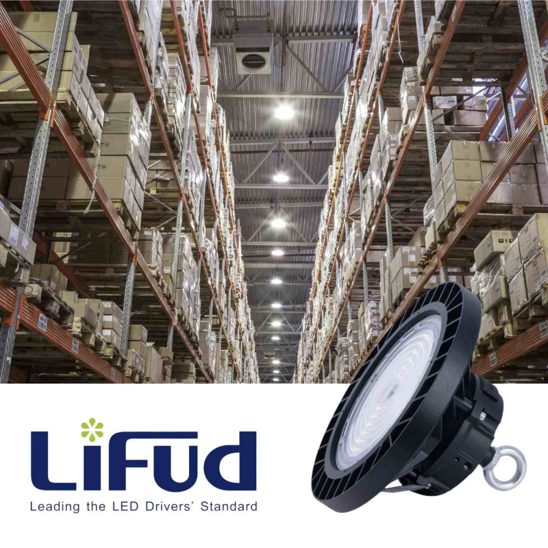 LED High Bay Light - 100W - PHILIPS Lumileds - LIFUD Driver - 5000K - IP65 - 5 years warranty