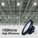 LED High Bay Light - 100W - PHILIPS Lumileds - LIFUD Driver - 5000K - IP65 - 5 years warranty