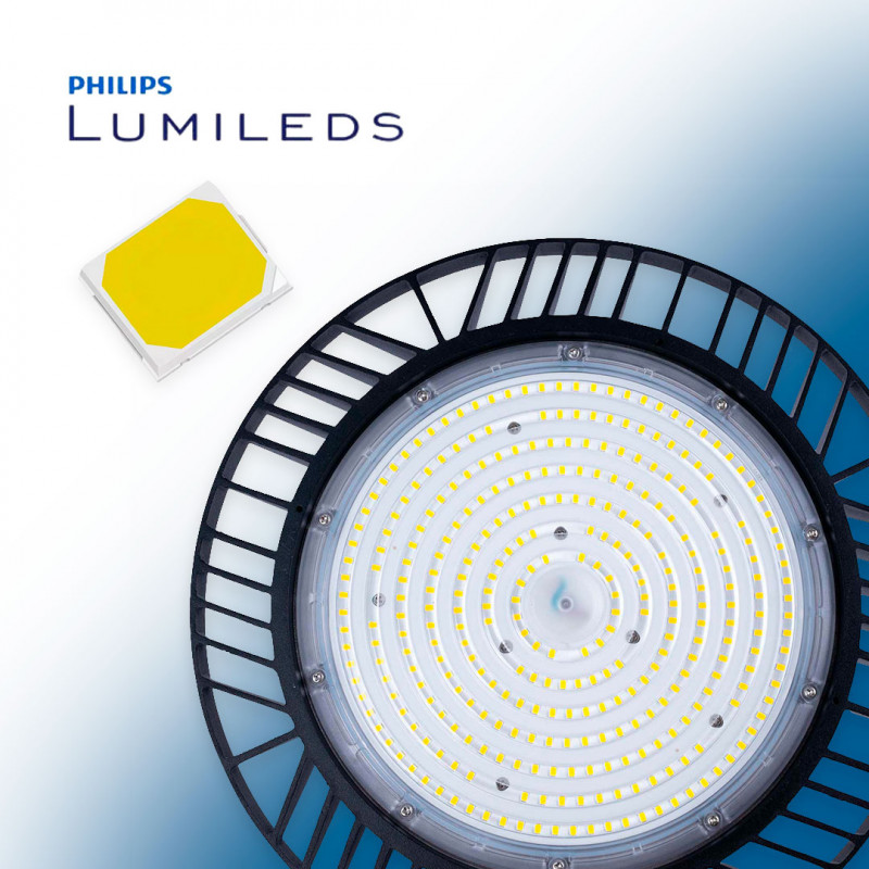 LED High Bay Light - 100W - PHILIPS Lumileds - LIFUD Driver - 5000K - IP65 - 5 years warranty