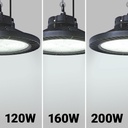 LED High Bay Light - 200W - PHILIPS Lumileds - LIFUD Driver - 5000K - IP65 - 5 years warranty