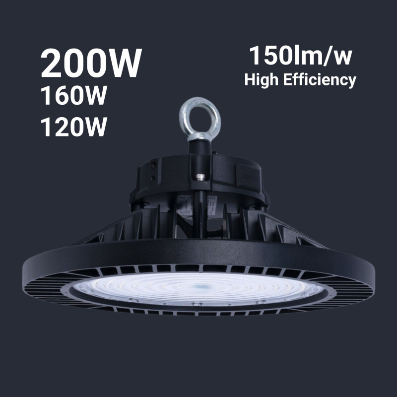 LED High Bay Light - 200W - PHILIPS Lumileds - LIFUD Driver - 5000K - IP65 - 5 years warranty