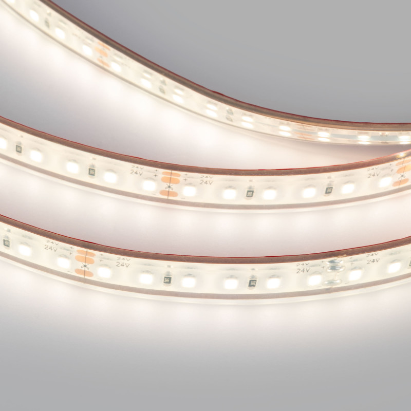 Submersible 24V DC LED Strip - Monochrome - 9.6W/m - 10mm - IP68 - 5 metres - 120LED/m