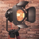 Vintage floor lamp with tripod "CINEMA" 139cm