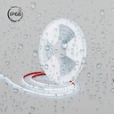 Submersible LED strip 48V DC - Monochrome - 9.6W/m - 12mm - IP68 - 20 metres - 168ch/m