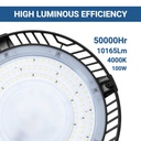 LED High bay light 100W - 100lm/W - IP65