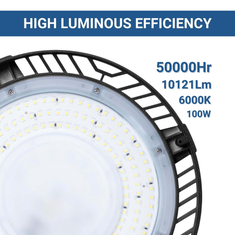 LED High bay light 100W - 100lm/W - IP65