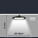 LED High bay light 100W - 100lm/W - IP65