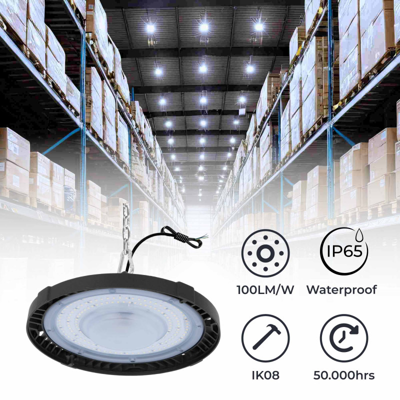 LED High bay light 100W - 100lm/W - IP65