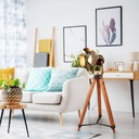 Vintage floor lamp with tripod "CINEMA" 139cm