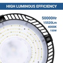 LED High bay light 150W - 100lm/W - IP65