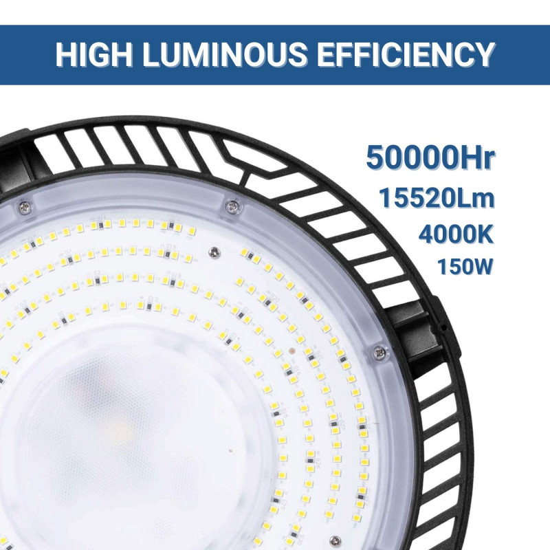 LED High bay light 150W - 100lm/W - IP65