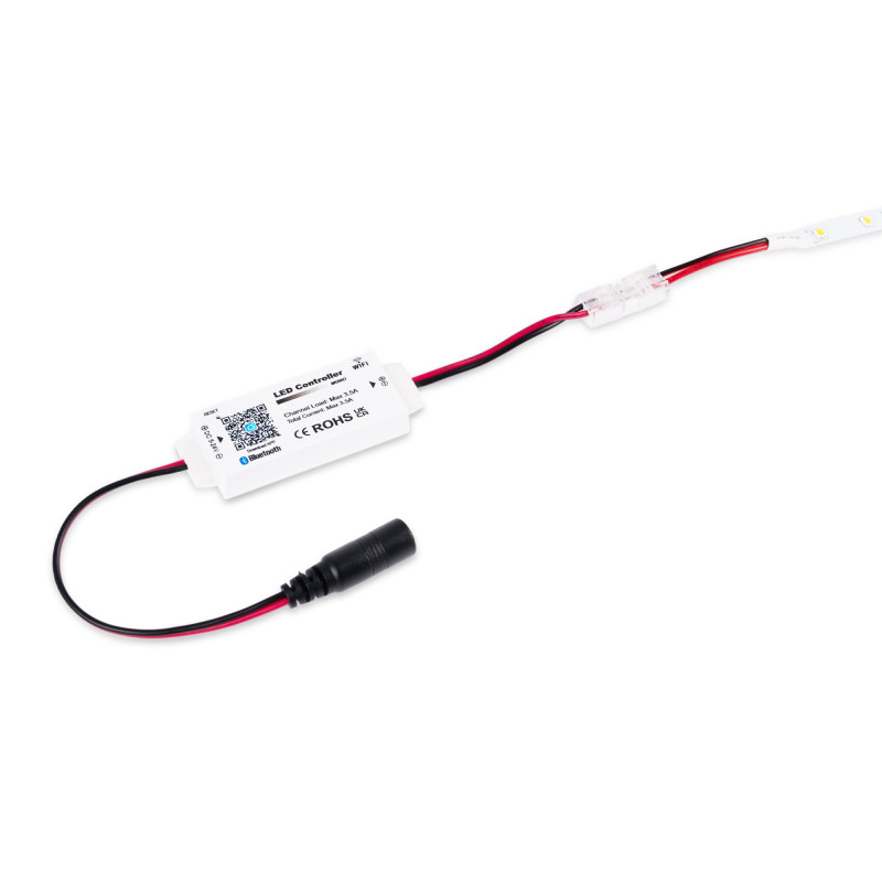 Mini single color controller - WiFi + Bluetooth - 5-24V DC - 3.5A