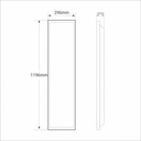 Recessed CCT Backlight LED Panel - 120x30cm - 30W - 125lm/W - IP65