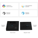RGB+CCT touch control panel - 1 zone - Black - MiLight