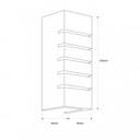 Wall light "Line" - Plaster - 1 x E14