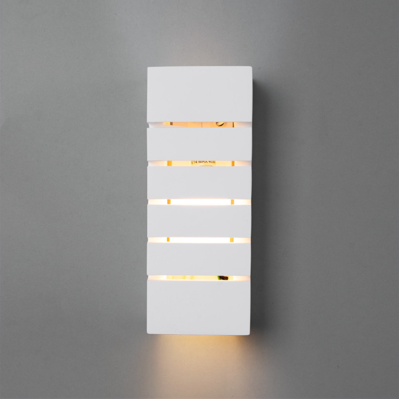 Wall light "Line" - Plaster - 1 x E14