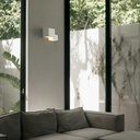 Wall light "Cube" - plaster - 2 x G9
