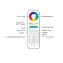 LED RGB + CCT Remote control - 8 Zones - BLACK - FUT089B - MiLight