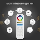 LED RGB + CCT Remote control - 8 Zones - BLACK - FUT089B - MiLight