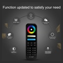 LED RGB + CCT Remote control - 8 Zones - BLACK - FUT089B - MiLight