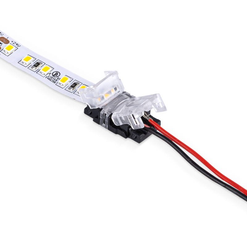 Hippo SMD single colour strip connector - 10mm PCB - 2 pin - IP20 - Max 24V