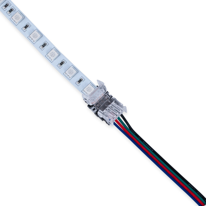 Hippo SMD RGB strip connector - 10mm PCB - 4 pin - IP20 - Max 24V