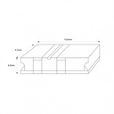 Hippo COB single colour Strip-to-Strip connector - 8mm PCB - 2 pin - IP20 - Max 24V