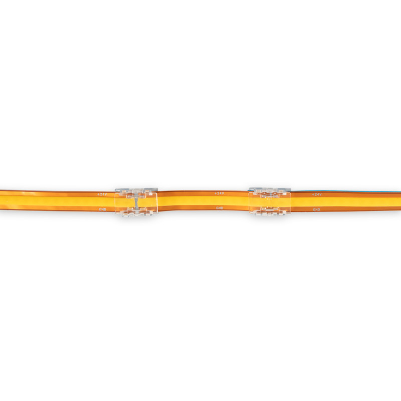 Hippo COB single colour Strip-to-Strip connector - 8mm PCB - 2 pin - IP20 - Max 24V
