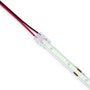Hippo COB single colour strip connector - 8mm PCB - 2 pin - IP20 - Max 24V