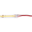 Hippo COB single colour strip connector - 10mm PCB - 2 pin - IP20 - Max 24V