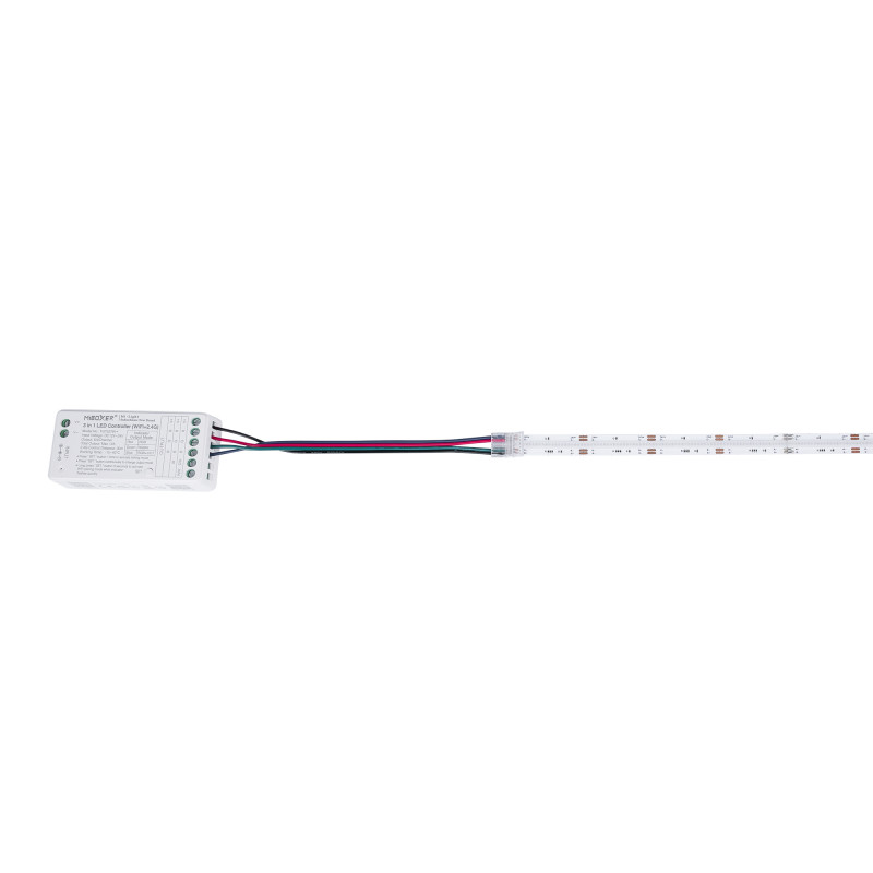 Hippo COB RGB strip-to-controller connector - 10mm PCB - 4 pin - IP20 - Max 24V