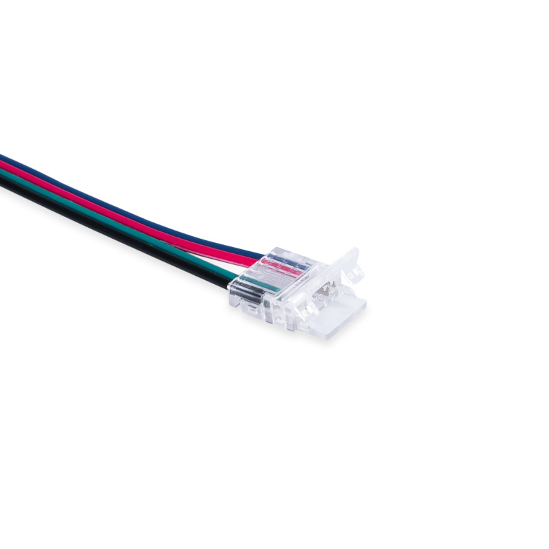 Hippo COB RGB strip-to-controller connector - 10mm PCB - 4 pin - IP20 - Max 24V