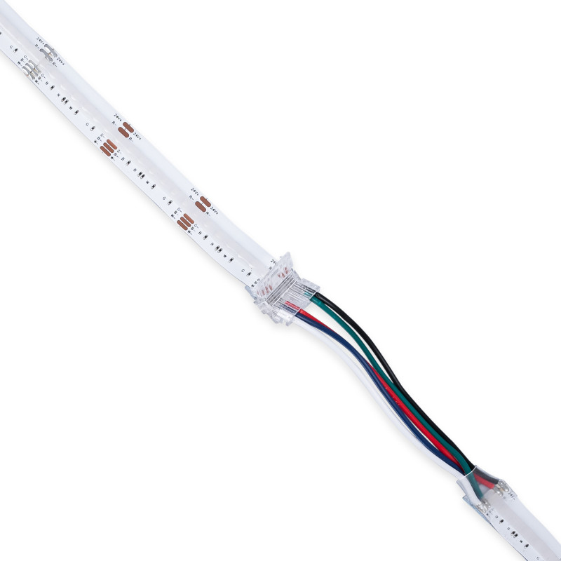 Hippo COB RGBW strip connector - 12mm PCB - 5 pin - IP20 - Max 24V