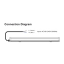 Waterproof RGB + CCT linear light - 18W - RF/WiFi - 100cm - IP66 - Mi-Light