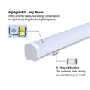 Waterproof RGB + CCT linear light - 18W - RF/WiFi - 100cm - IP66 - Mi-Light