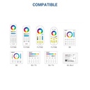 Waterproof RGB + CCT linear light - 18W - RF/WiFi - 100cm - IP66 - Mi-Light