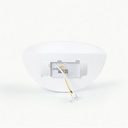 Wall light "Bol" - plaster - 1 x E14