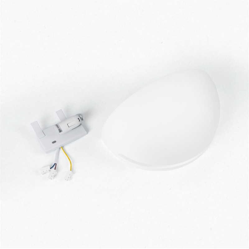 Wall light "Bol" - plaster - 1 x E14