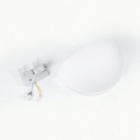 Wall light "Bol" - plaster - 1 x E14