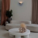 Wall light "Bol" - plaster - 1 x E14