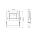Outdoor RGB+CCT LED floodlight - 30W - RF/WiFi - IP65 -Mi-Light
