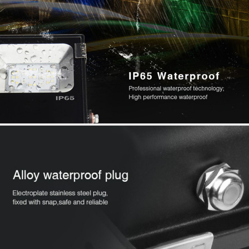 Outdoor RGB+CCT LED floodlight - 30W - RF/WiFi - IP65 -Mi-Light