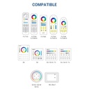 Outdoor RGB+CCT LED floodlight - 30W - RF/WiFi - IP65 -Mi-Light