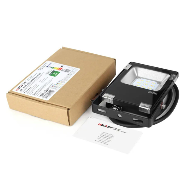 Outdoor RGB+CCT LED floodlight - 10W - RF/WiFi - IP65 -Mi-Light