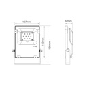 Outdoor RGB+CCT LED floodlight - 10W - RF/WiFi - IP65 -Mi-Light