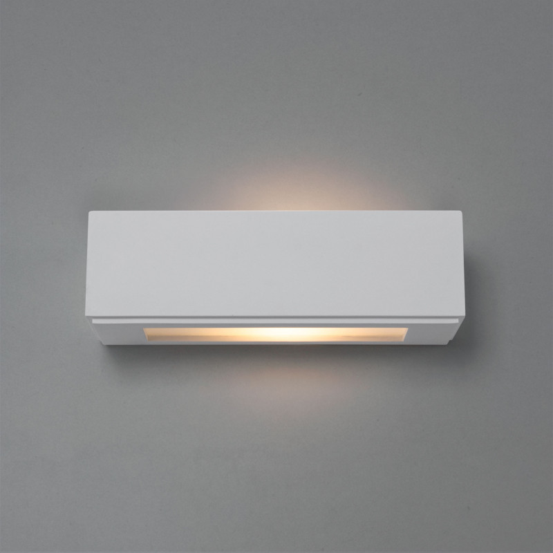 Wall light "Plast" - Plaster - Bidirectional - 1 x G9