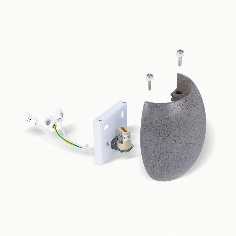 Wall light "Semba" - Concrete - 3 colours - 1 x G9